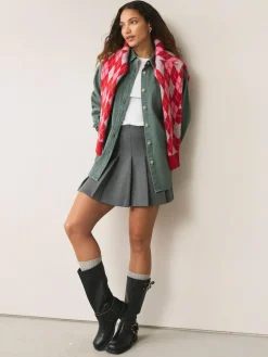 Clearance Next Green Oversize Denim Shirt