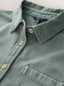 Clearance Next Green Oversize Denim Shirt