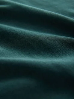 Online Next Oversized Heavyweight Cotton Rich Crew Neck Sweatshirt Green