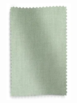 Best Next Green Pale Sage Blackout/Thermal Cotton Eyelet Curtains