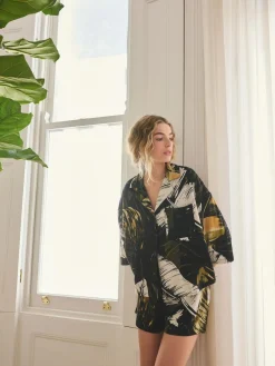 Next Button Through Short Pyjamas Set^Women All Night & Lounge|Pyjamas