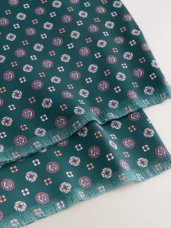 New Next Printed Scarf Green