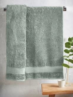 Next Green Sage Light Egyptian Cotton Towel^ Towels & Bathmats