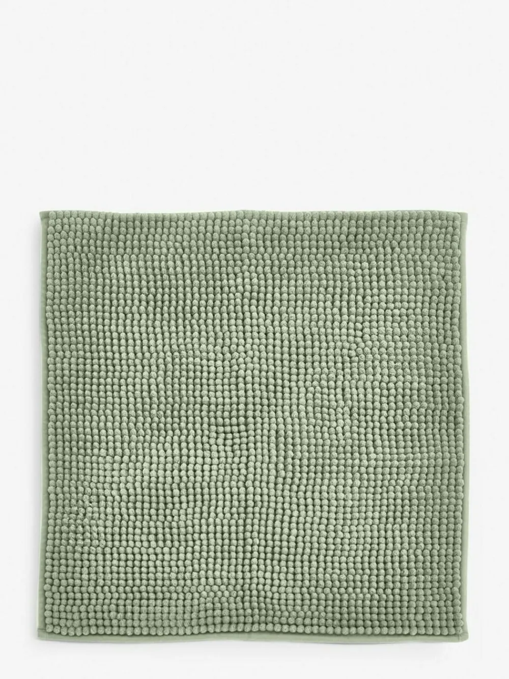 Next Green Sage Mid Bobble Shower Mat^ Towels & Bathmats