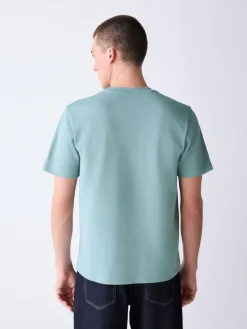 Next Green Sage Regular Fit Smart Soft Touch Heavyweight T-Shirt^ Tops & T-Shirts