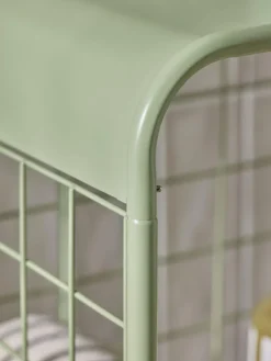 Clearance Next Wire Storage 2 Tier Tall Caddy Green Sage