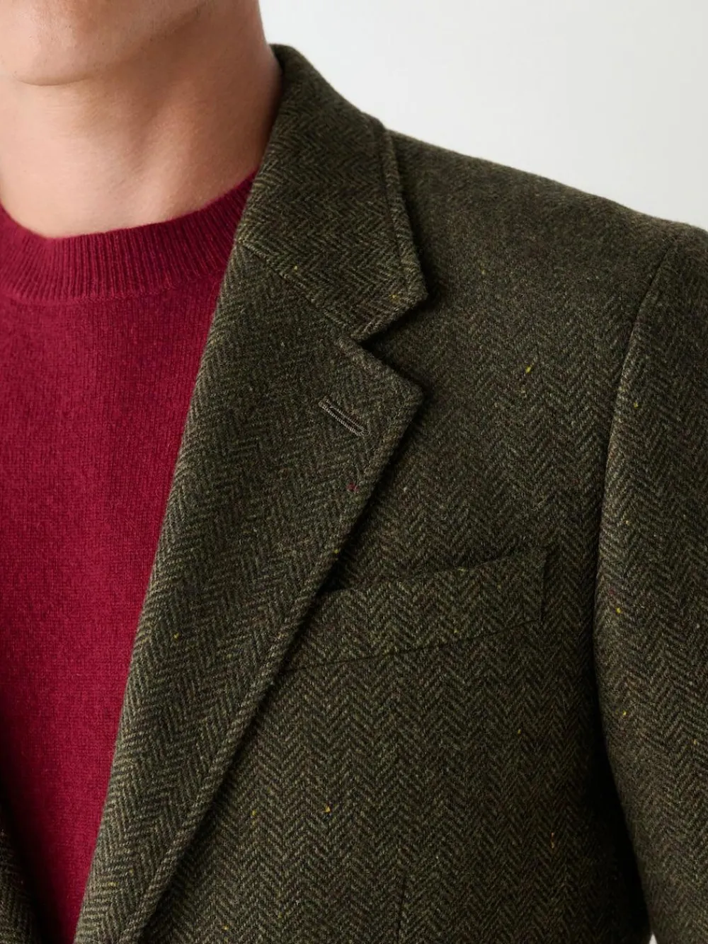 Next Slim Fit Herringbone Wool Blend Suit Jacket^ Blazers & Formal Jackets