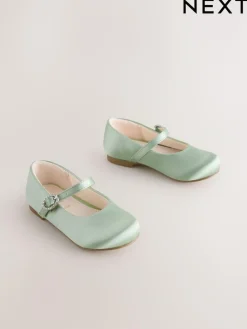 Next Green Standard Fit (F) Flower Girl Occasion Mary Jane Shoes^ Shoes