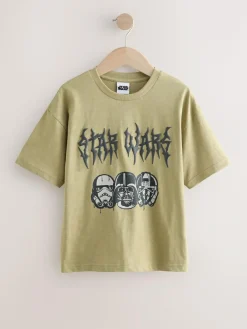 Next Star Wars T-Shirt (3-16yrs) Green