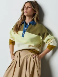 Next Cosy Soft Touch Long Sleeve Polo Neck Jumper Top^Women Knitwear|Knitwear