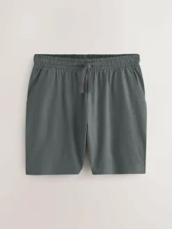 Discount Next Green Stripe Short Sleeve Jersey Pyjamas Set