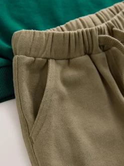 Next Sweatshirt and Utility Joggers Set (3mths-7yrs)^BOY Cosy Club|Sweatshirts & Hoodies