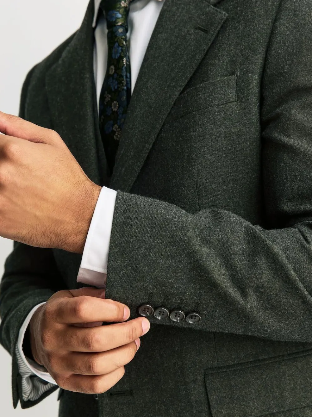 Next Tailored Fit Merino Wool Blend Suit Jacket^ Occasionwear|Blazers & Formal Jackets