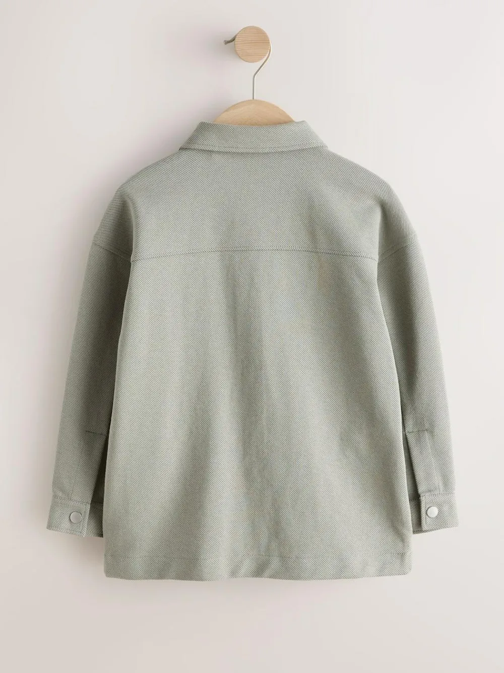 Next Green Texture Smart Shacket (3-16yrs)^BOY Shirts|Coats & Jackets