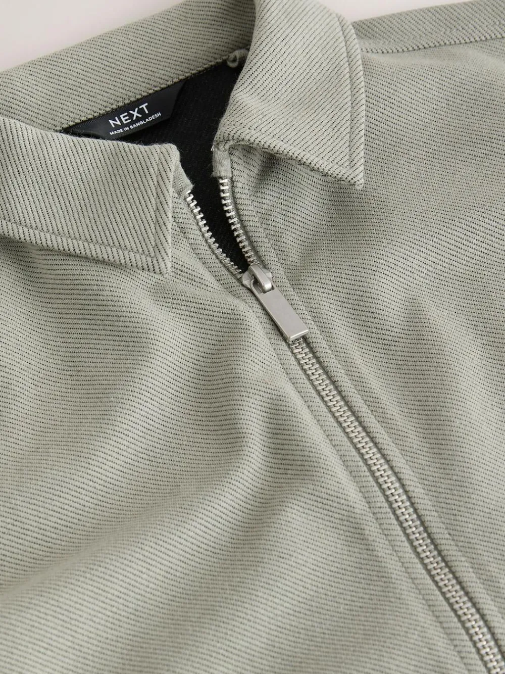 Next Green Texture Smart Shacket (3-16yrs)^BOY Shirts|Coats & Jackets