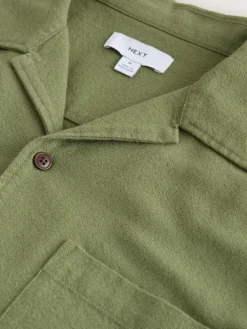 Next Textured Embroidered Japanese Print Short Sleeve Shirt^ Shirts