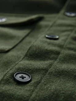 Next Twin Pocket Shacket Overshirt with Wool^ Blazers & Formal Jackets