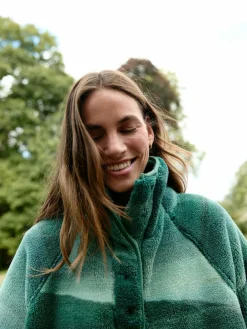 Next Printed Borg Fleece Top^Women Loungewear|Hoodies & Sweatshirts