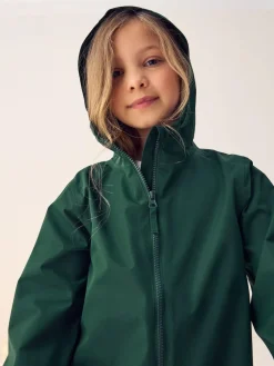 Hot Next Zip Hooded Waterproof Puddlesuit (12mths-10yrs) Green