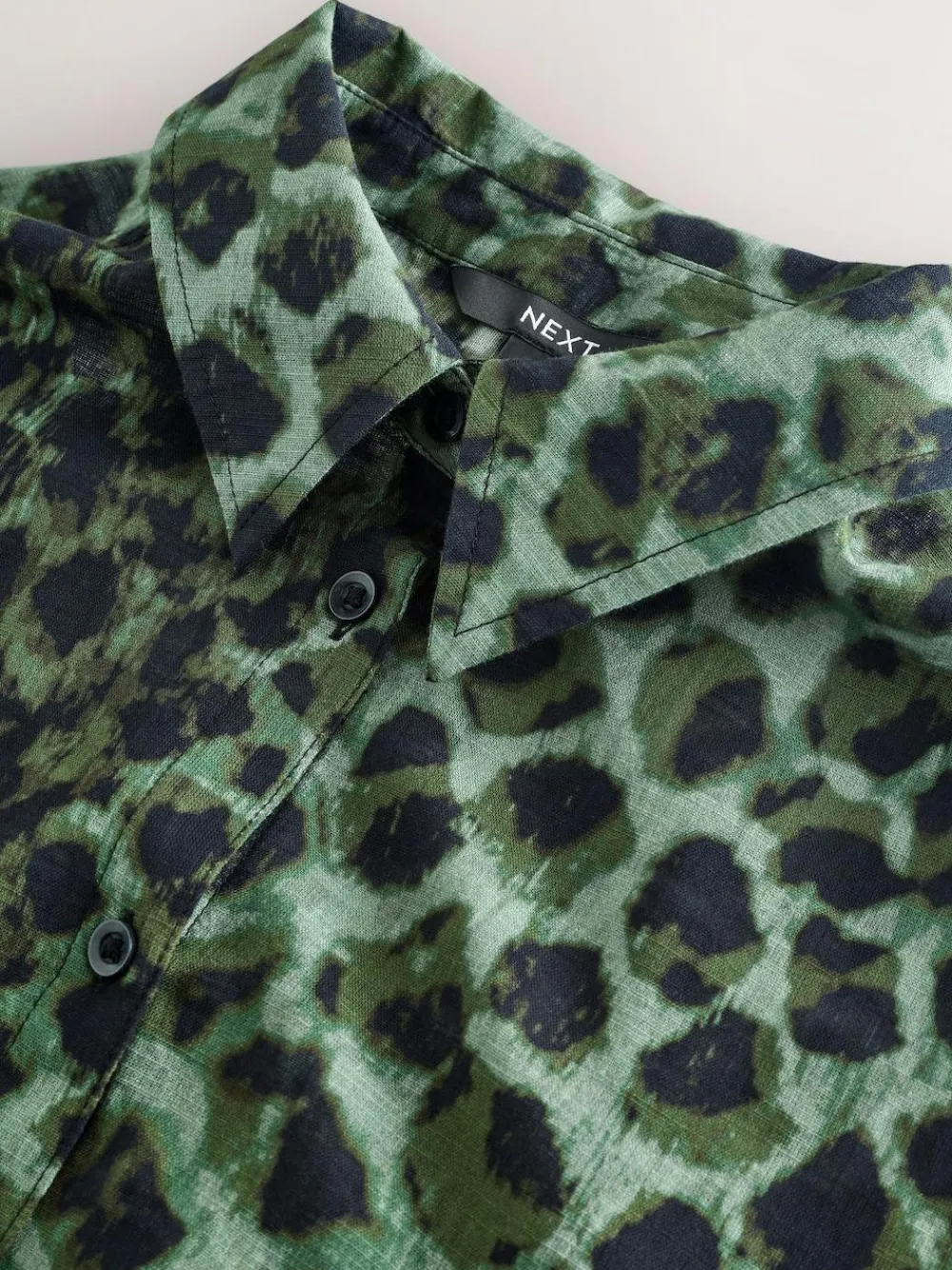 Next Green/Black Beach Cover-Up Shirt^Women Tops & T-Shirts|Blouses & Shirts