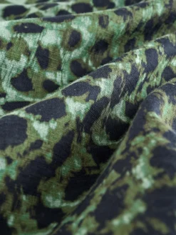 Next Green/Black Beach Cover-Up Shirt^Women Tops & T-Shirts|Blouses & Shirts