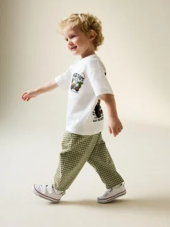Next Barrel Pull On Trousers (3mths-7yrs) (3mths-7yrs)^BOY Pants & Leggings|Newborn Clothing