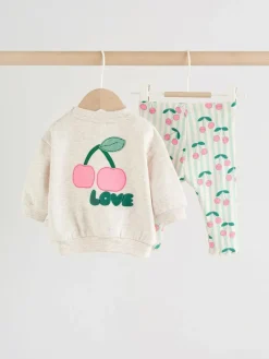 Next Baby Sweatshirt and Leggings 2 Piece Set (0mths-2yrs)^ Baby Girls|Sweatshirts & Hoodies
