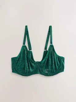 Next DD-G Lace Non Pad Full Cup Bras 2 Pack Green/Ecru