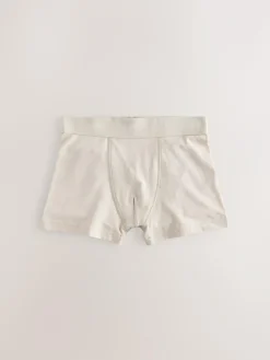 Clearance Next Green/Ecru Stripes Junior Pattern Trunks 5 Pack (1.5-16yrs)