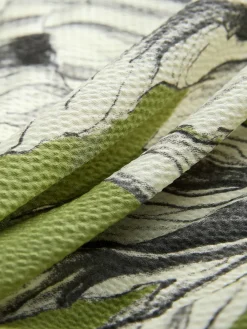 Next Textured Satin Short Sleeve Twist Front Midi Dress^Women Occasion Dresses|Midi Dresses