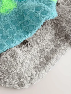 Next Green/Grey Camo Cosy Socks 2 Pack^BOY Socks