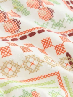 Next Green/Pink Graphic Print Beach T-Shirt