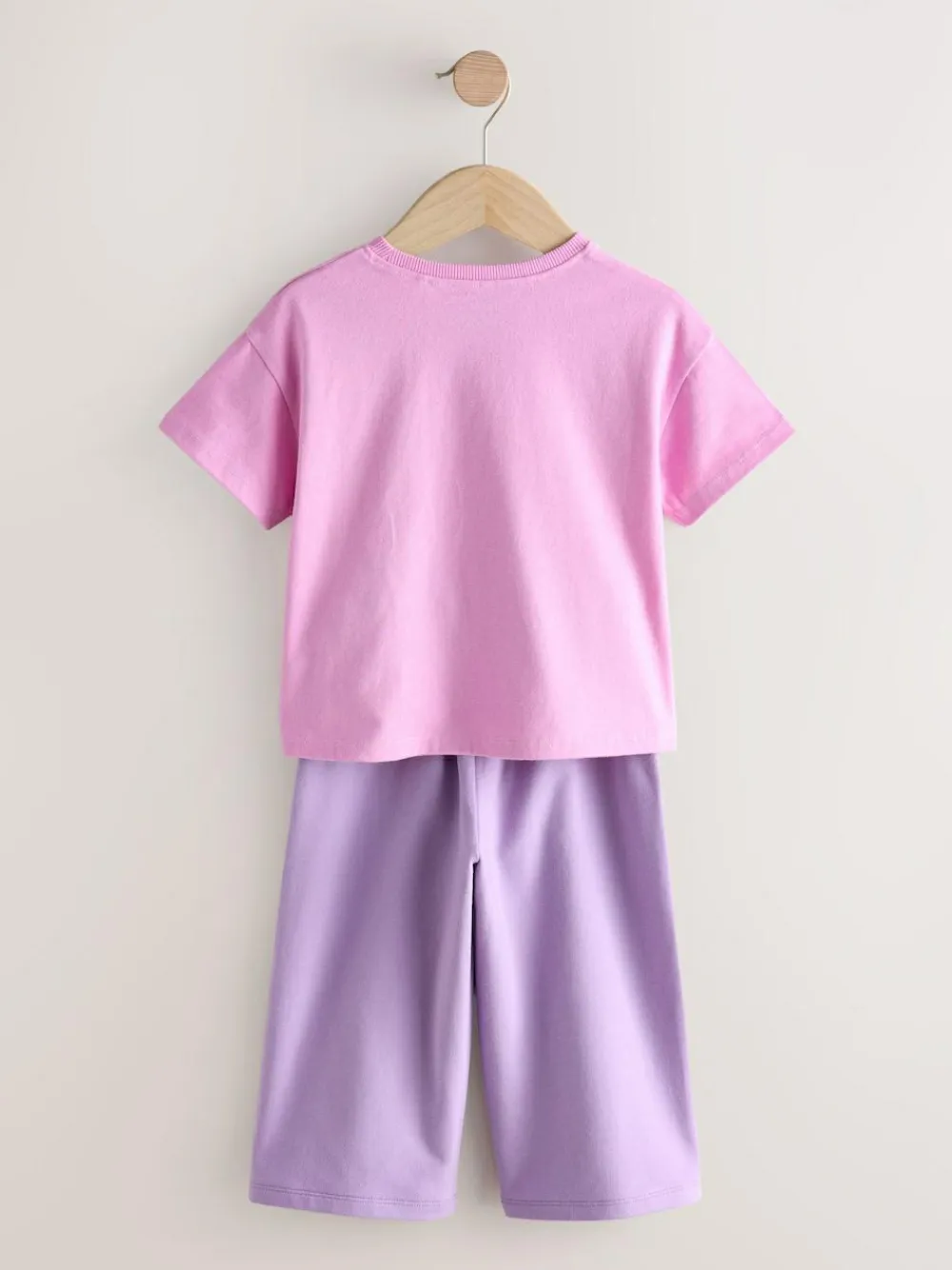 Discount Next Top & Trousers Set 2 Pack (3mths-7yrs) Green/Pink