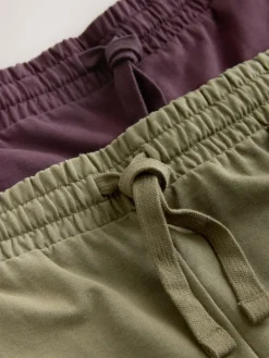 Next Loopback Soft Touch 2 Pack Jogger Shorts^ Loungewear|Shorts