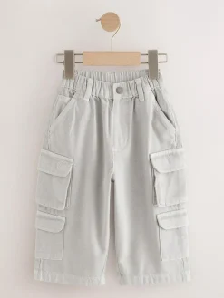 Next 100% Cotton Cargo Trouser Jeans (3mths-7yrs)^BOY Jeans & Joggers|Jeans