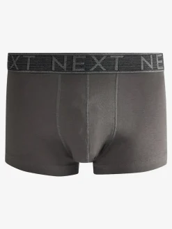 Discount Next Grey 10 pack Cotton Rich Blend Hipsters Boxers