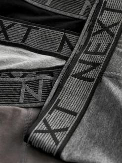 Discount Next Grey 10 pack Cotton Rich Blend Hipsters Boxers