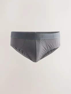 Discount Next 5 Pack Cotton Rich Briefs Grey