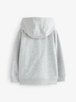 Next Grey 1 Pack Plain Zip Through Hoodie (3-16yrs)