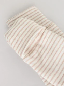 Online Next Grey 3 Pack Zebra 100% Cotton Baby Sleepsuits (0-2yrs)