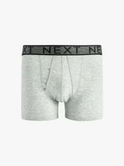 Next Grey A-Front Boxers 10 Pack^ Underwear|Underwear