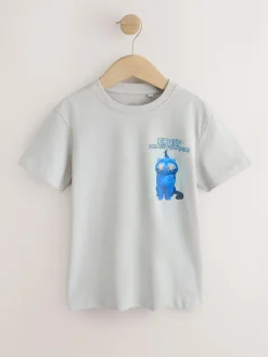 Discount Next KPOP Demon Hunters T-Shirt (6-16yrs) Grey Back Print