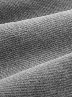 New Next Barrel Fit Vintage Wash Denim Jeans Grey