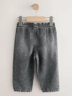 New Next Barrel Jeans (3mths-7yrs) Grey