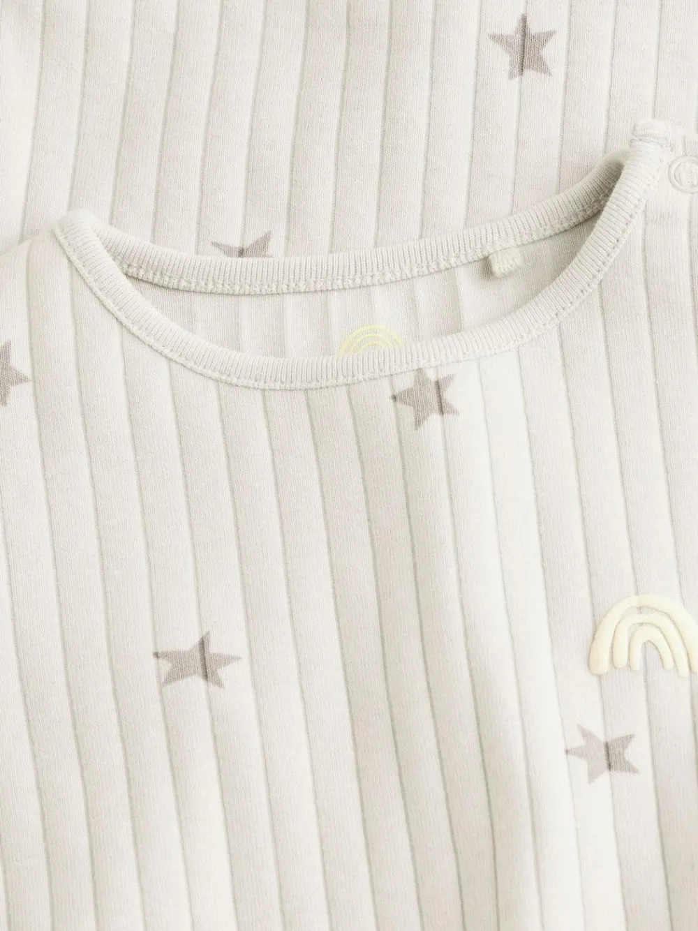 New Next Grey Big Smiles Baby Top and Leggings Set (0mths-2yrs) (0mths-2yrs)