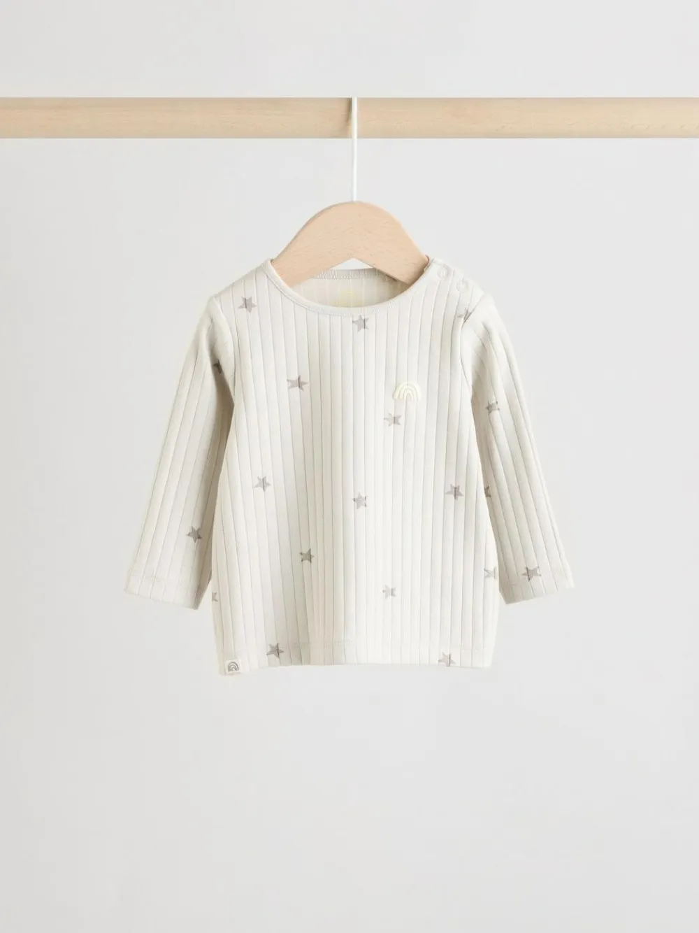 New Next Grey Big Smiles Baby Top and Leggings Set (0mths-2yrs) (0mths-2yrs)