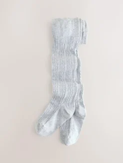 Next Cotton Rich Cable Tights 5 Pack^ Socks & Tights|Socks & Tights
