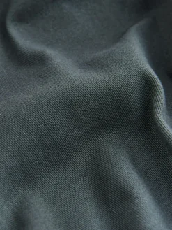 Next Regular Tapered Fit Cotton Stretch Cargo Trousers Grey Charcoal