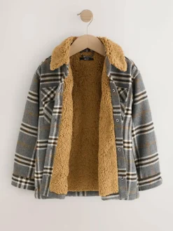 Next Lined Shacket (3-16yrs)^BOY Shirts