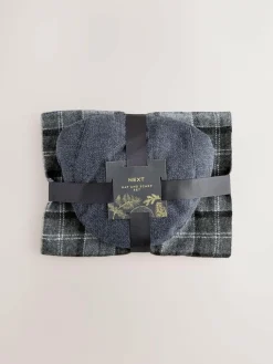 Next Grey Check Flat Cap And Scarf Set^ Hats, Gloves & Scarves|Hats, Scarves & Gloves